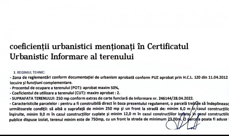 vânzare teren Veterani 250 mp. vecini buni 