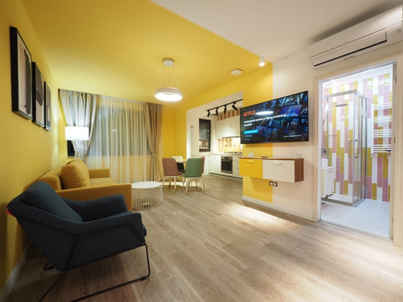 Apartament lux bloc nou zona Primo Clădire moderna