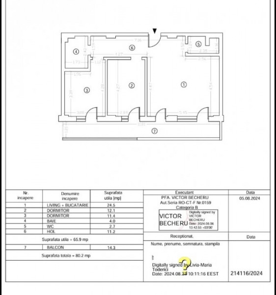 Bloc nou City Park 3 camere la cheie + loc parcare