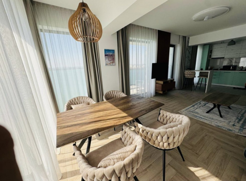 Apartament Mamaia. Verona Residence vedere superbă lac termen lung