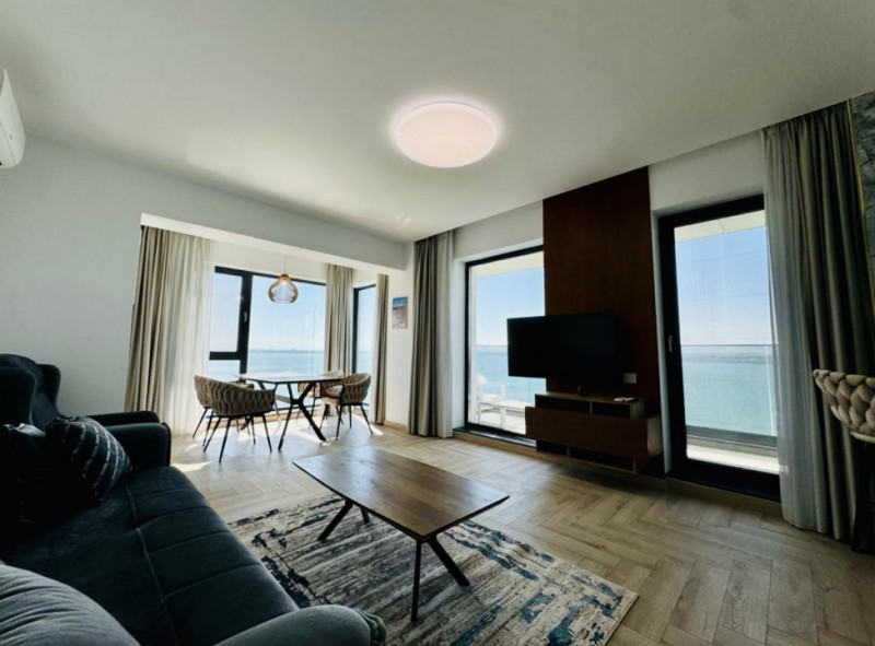 Apartament Mamaia. Verona Residence vedere superbă lac termen lung