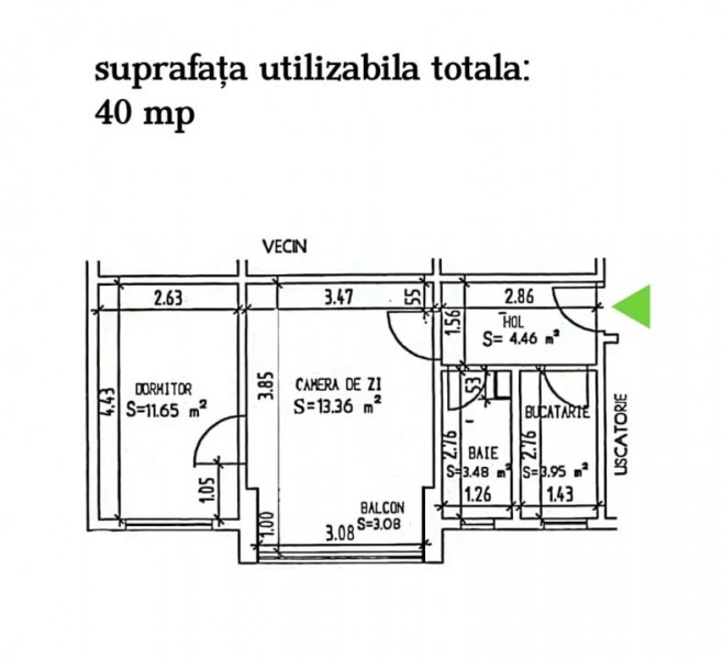 vânzare Apartament modern Brotacei City Park Mall 