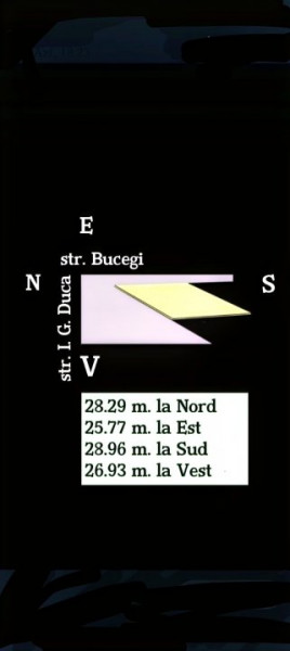 Vânzare Teren pe colt Eforie Nord 751 mp. 