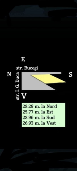 Vânzare Teren pe colt Eforie Nord 751 mp. 