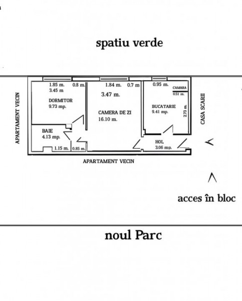 Vânzare Apartament langa noul parc Soveja