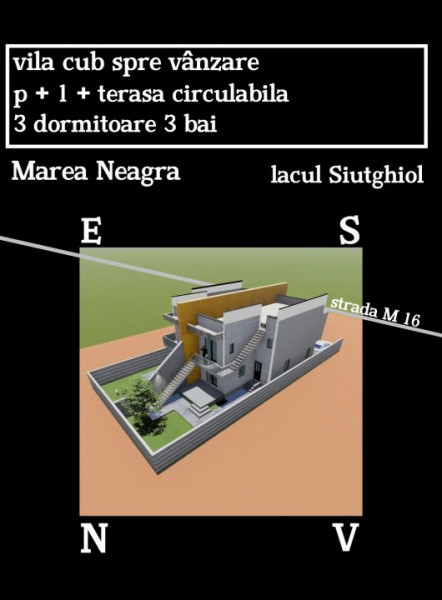 Vanzare Vila deosebita cu Zid dublu și Terasa 60 mp.
