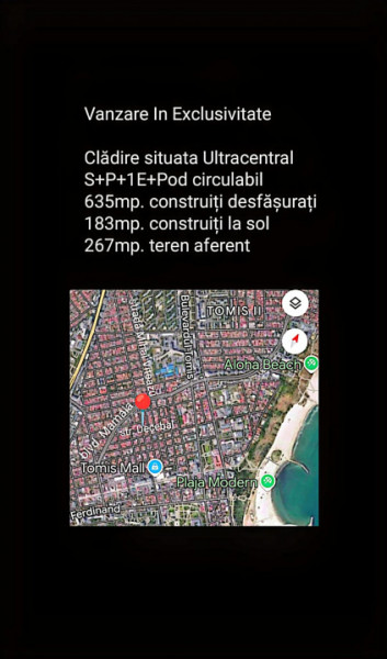 Exclusivitate Clădire S+P+1+Pod Locuibil Ultracentral