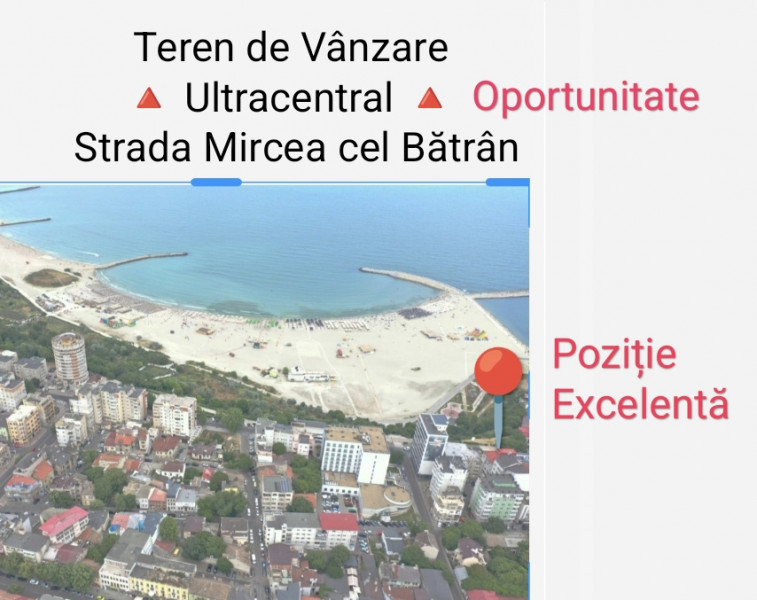 Exclusivitate Vanzare Teren Construcții langa Plaja Modern  