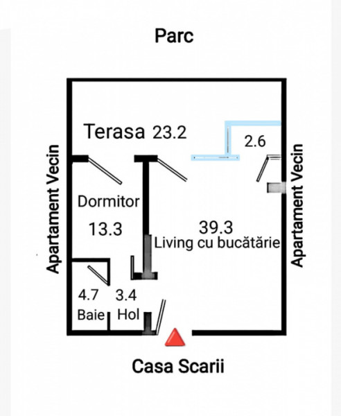 Vanzare Apartament parter cu terasa deosebita 