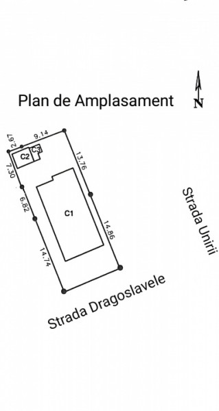 Exclusivitate Vanzare Clădire S+P+1 Faleza Nord cu teren 338 mp.