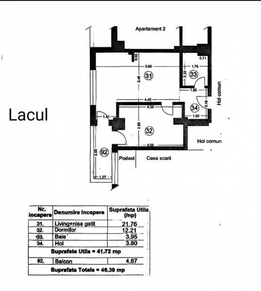 Inchiriere Apartament Bulevardul Mamaia nr. 558