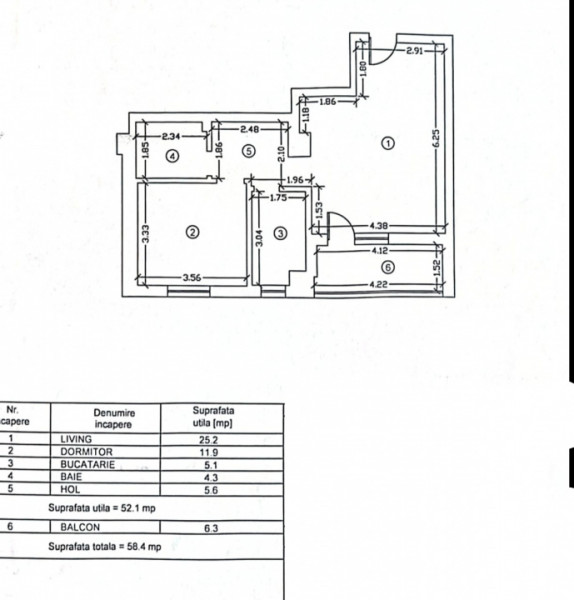 Vânzare Apartament cu bucătărie închisă bloc nou 