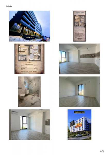 Vanzare Studio Unicat Universitate Campus 