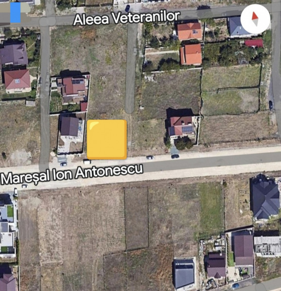 Vânzare Teren perfect 377 mp. cu Autorizație Construcție 
