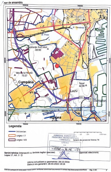 Vânzare Teren perfect 377 mp. cu Autorizație Construcție 