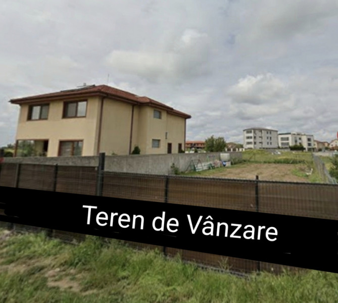 Vânzare Teren perfect 377 mp. cu Autorizație Construcție 