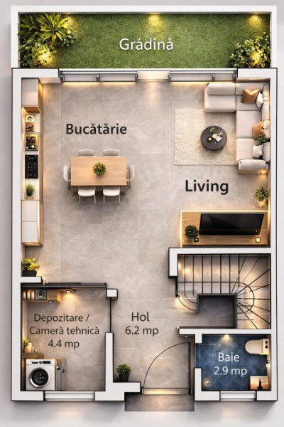 Vânzare vilă 5 camere direct dezvoltator P+2 + 3 terasă Tva inclus !!!