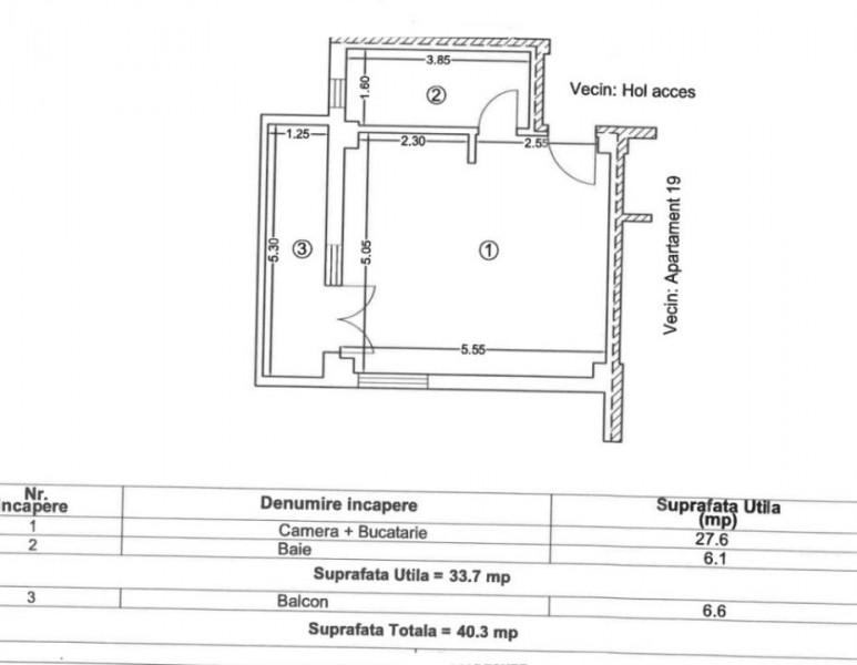 Vânzare Garsoniera Mamaia Nord pe strada liniștită 