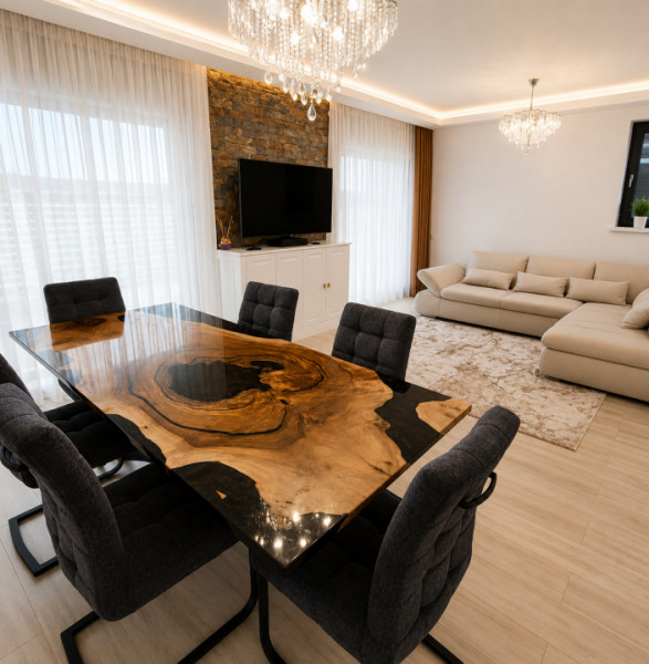 Vilă modernă P+1 de închiriat Mamaia Sat totul nou