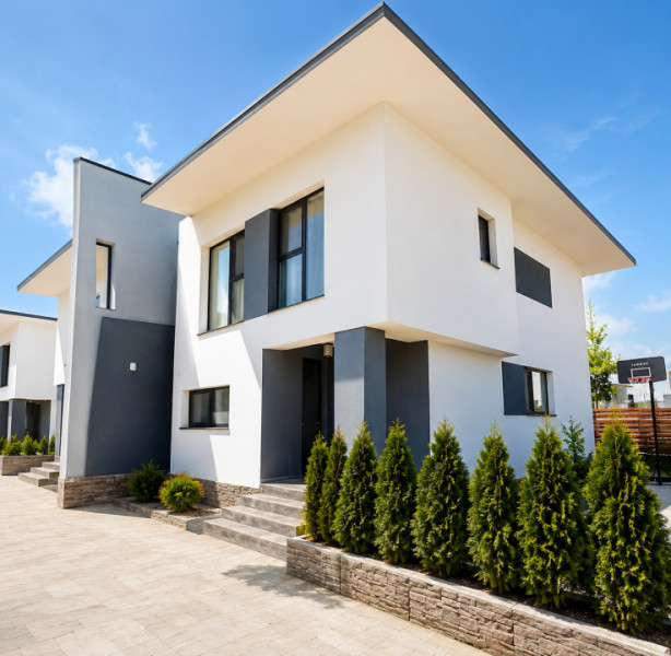 Vilă modernă P+1 de închiriat Mamaia Sat totul nou