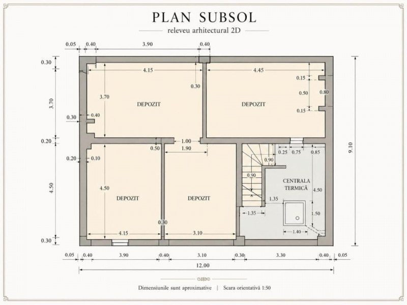 Vânzare Construcție Ultracentral beton la gri S+P+1