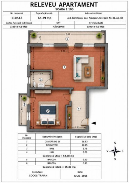 Vânzare Apartament Mamaia pe partea cu marea 