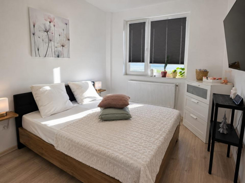 Apartament 73.6 mp. Novopolis cu terasă 23.4 mp. + parcare proprietate