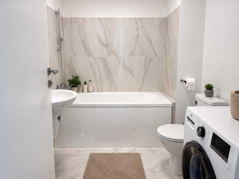 Apartament 73.6 mp. Novopolis cu terasă 23.4 mp. + parcare proprietate