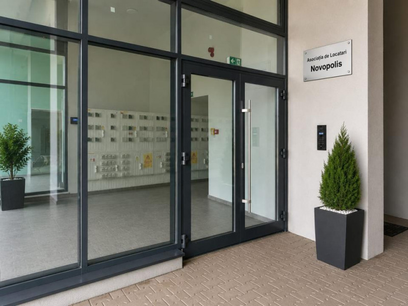 Apartament 73.6 mp. Novopolis cu terasă 23.4 mp. + parcare proprietate