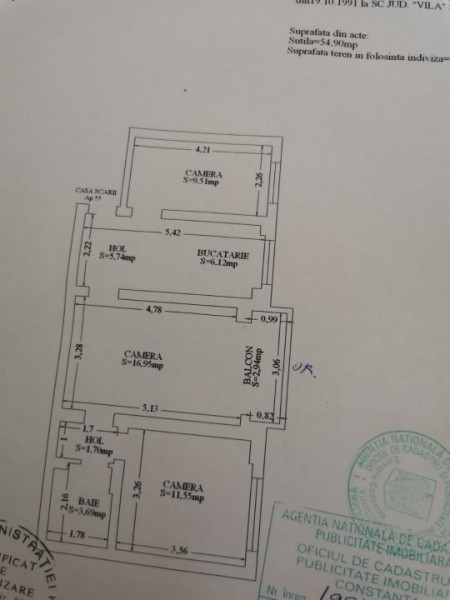 Apartament decomandat Tomis Nord la 2 pași de Orice