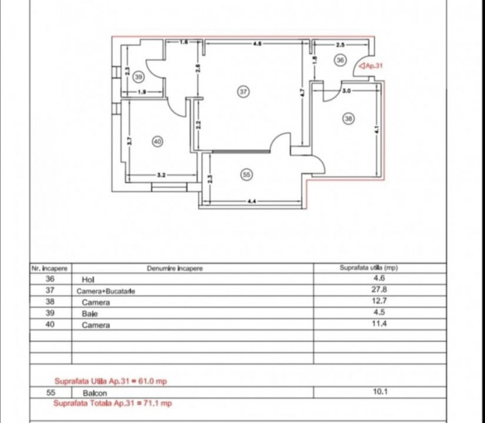 Imobil 3 camere modern parcare inclusa bloc deosebit Far