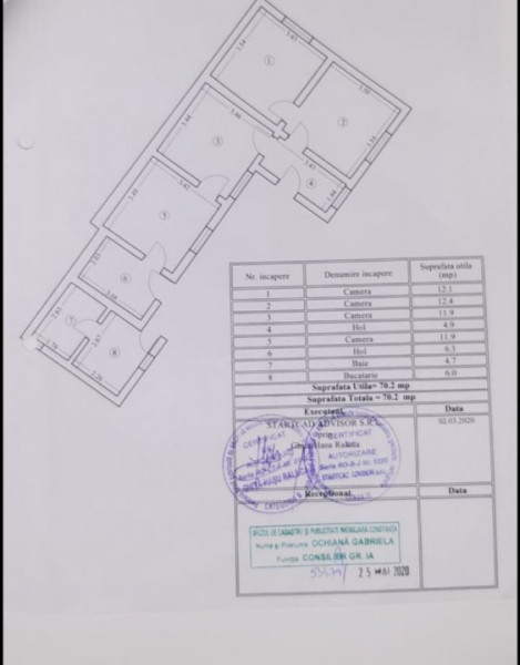 Teren generos 1213 mp. zona Viile noi pretabil constructie vila