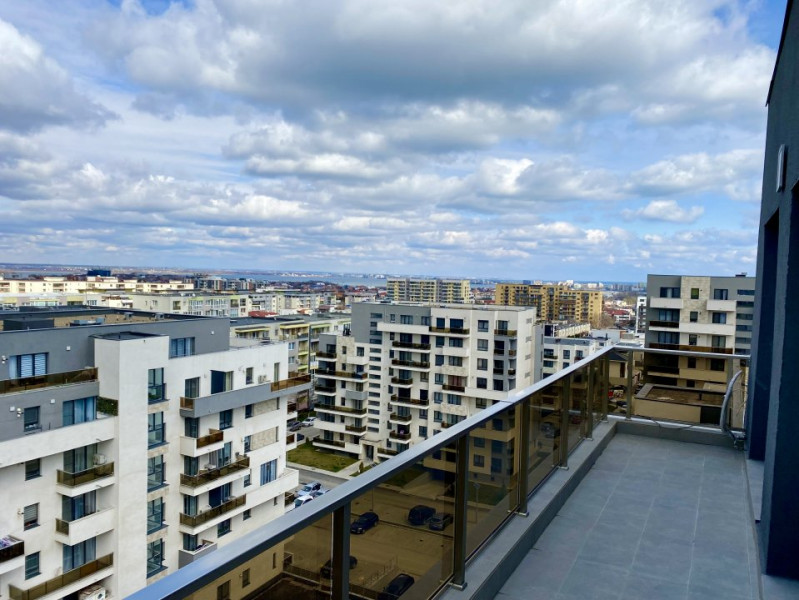 Apartament 4 camere vedere panoramică nou finisat la cheie Tomis Plus