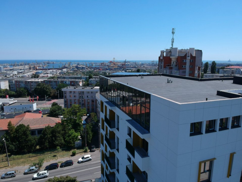 Apartament nou cu vedere panoramica catre Portul Constanta