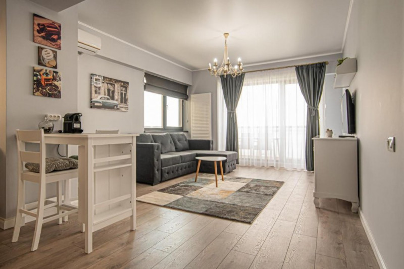 Apartament coquet Mamaia Statiune zona Butoaie vedere lac