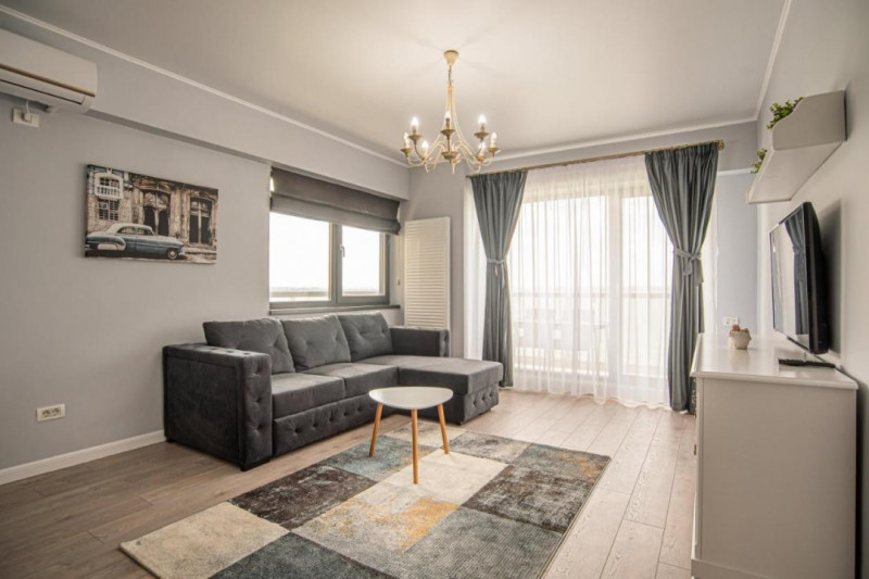 Apartament coquet Mamaia Statiune zona Butoaie vedere lac