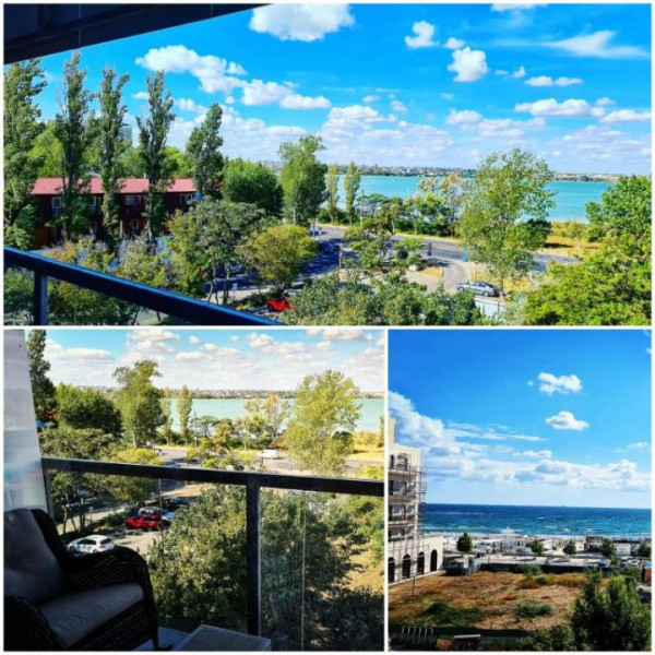 Apartament coquet Mamaia Statiune zona Iaki vedere mare și lac