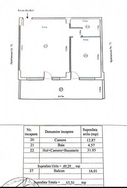 apartament de vânzare Constanta Universitate 