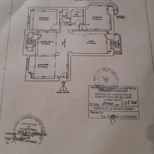 Apartament decomandat 4 camere Far vedere panoramică !